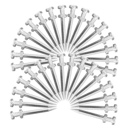 Levemolo 40 Stück Teiliges Metall Rasenbelüfter Schuhe Spikes Bodenlockerung Schuhnägel für Garten Langlebig Leicht Effiziente Bodenbelüftung und Vielseitige Nutzung im Außenbereich Levemolo 40 Stück Teiliges Metall Rasenbelüfter Schuhe Spikes Bodenlockerung Schuhnägel für Garten Langlebig Leicht Effiziente Bodenbelüftung und Vielseitige Nutzung im Außenbereich von Levemolo