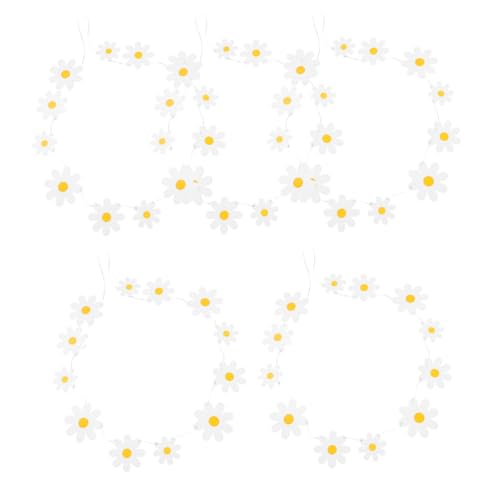 Levemolo 5 Stück Daisy Banner Teiliges Party Deko mit Langlebiger Verblassungsarmer Girlande Einfache Aufhängung für Geburtstag Innen und Außenbereich Vielseitig Einsetzbar für Festliche Levemolo 5 Stück Daisy Banner Teiliges Party Deko mit Langlebiger Verblassungsarmer Girlande Einfache Aufhängung für Geburtstag Innen und Außenbereich Vielseitig Einsetzbar für Festliche von Levemolo