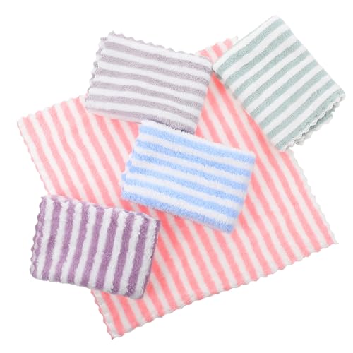 Levemolo 5 Stück Teiliges Meerschweinchen Handtücher aus Mikrofaser Fleece Saugfähige Kleine Haustier Badetücher Weiche Waschbare Käfigeinlagen für Nagetiere Warme Kuscheldecken für von Levemolo