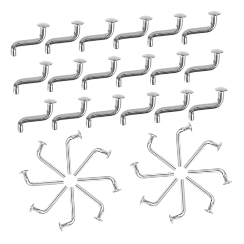Levemolo 50 Stück S Verriegelungsstifte mit Design für Lagerung Regal Setup und DIY Racks zur Maximierung des von Levemolo