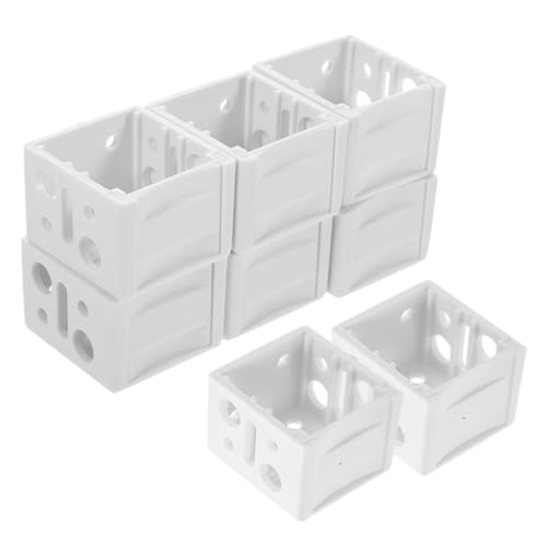 Levemolo 8 Stück Teiliges Jalousie Montagehalter Weiß Einfache Installation Links und Rechts Halterungen Kompakt und Leicht Passend für Fensterjalousien Innen und Außen Geeignet Levemolo 8 Stück Teiliges Jalousie Montagehalter Weiß Einfache Installation Links und Rechts Halterungen Kompakt und Leicht Passend für Fensterjalousien Innen und Außen Geeignet von Levemolo