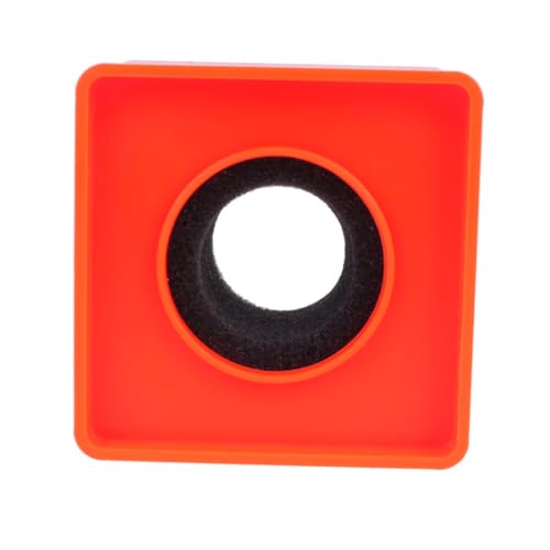 Levemolo Abs Mikrofon Logo Station für Professionelle Interviews Langlebiger Mikrofon Schutz Quadratische Orangefarbene Mic Logo Flag für Reporter Praktische und Transportable Interview Levemolo Abs Mikrofon Logo Station für Professionelle Interviews Langlebiger Mikrofon Schutz Quadratische Orangefarbene Mic Logo Flag für Reporter Praktische und Transportable Interview von Levemolo