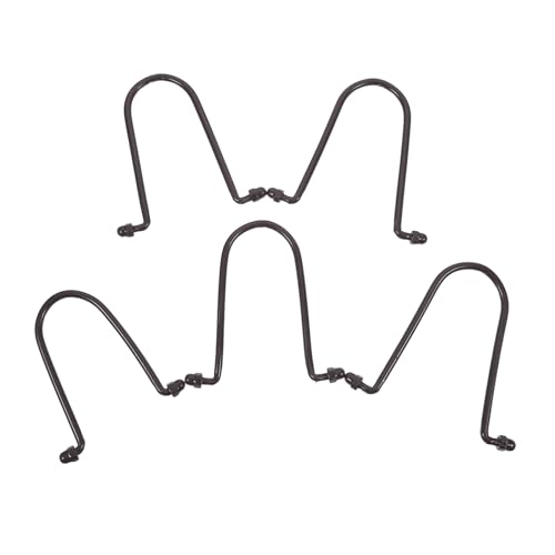 Levemolo Aluminium Regenkettenhaken Wetterfeste Dachrinnenhaken für Einfache Befestigung von Regenketten Robust und Korrosionsbeständig für Garten und Außenbereich von Levemolo