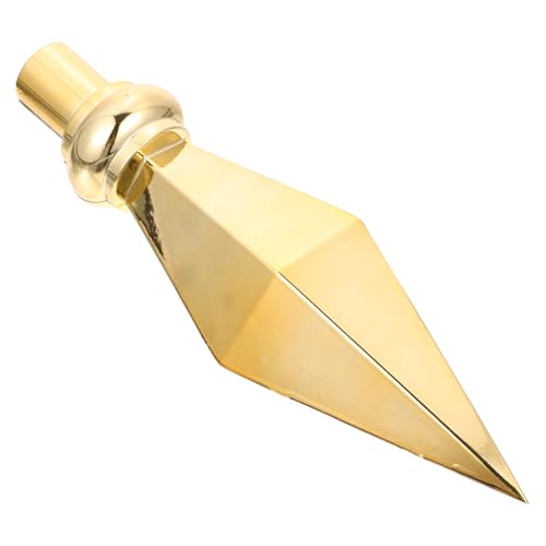 Levemolo Aluminiumlegierung Fahnenmast Topper Flaggenmast Kopf Ersatz Dekorativer Mastkopf für Fahnenstange Robust Langlebig Praktisch Für Gewerbe und Öffentlichkeit von Levemolo