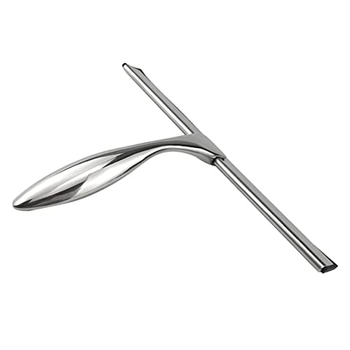 Levemolo Duschabzieher Glasabzieher Edelstahl Wasserabzieher für Dusche und Bad Gummi Schaber für Glatte Oberflächen Wie Duschtüren Spiegel Fenster Fliesen Rostfrei Levemolo Duschabzieher Glasabzieher Edelstahl Wasserabzieher für Dusche und Bad Gummi Schaber für Glatte Oberflächen Wie Duschtüren Spiegel Fenster Fliesen Rostfrei von Levemolo