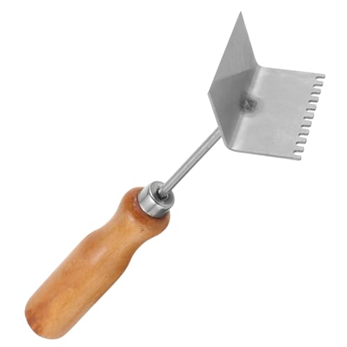 Levemolo Edelstahl Beehive Cleaning Shovel mit Holzgriff Scharfes Imker Reinigungswerkzeug für und Rahmen Praktisches Bienenzucht Werkzeug für Einfache und Sichere Reinigung Levemolo Edelstahl Beehive Cleaning Shovel mit Holzgriff Scharfes Imker Reinigungswerkzeug für und Rahmen Praktisches Bienenzucht Werkzeug für Einfache und Sichere Reinigung von Levemolo