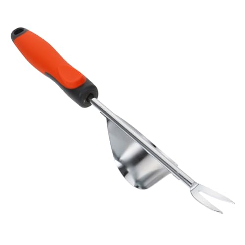 Levemolo Edelstahl Unkrautstecher mit Rutschfestem Griff Leichter Garten Wurzeljäter zum Effektiven Entfernen Tiefwurzeliger Unkräuter Langlebiges Handgerät für Garten und Hofpflege von Levemolo