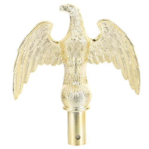 Levemolo Fahnenmastkopf Für Den Außenbereich, Adlerkopf Clip, Hof Flaggenkopf, Adler Flaggenspitze, Fahnenmast, Adler Endstück, Kunsthandwerk, Fahnenspitze, Fahnenmast Zubehör, von Levemolo