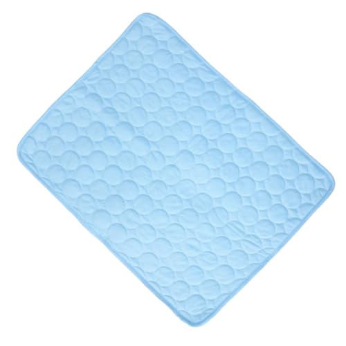 Levemolo Faltbare Sommer kühlmatte für Haustiere Atmungsaktive Hundematte Katzenmatte mit EIS kristallfüllung Leichte Strapazierfähige Kühlunterlage für Hunde Katzen Welpen Blaue von Levemolo