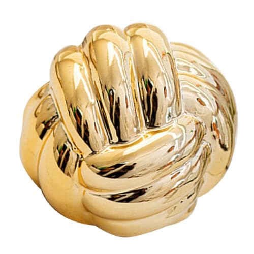 Levemolo Keramik-fadenknoten-dekor Für Schminktisch Wohnzimmer-küchendekoration Keramik-fadenknoten-Statue Für Schreibtisch-Dekoration von Levemolo