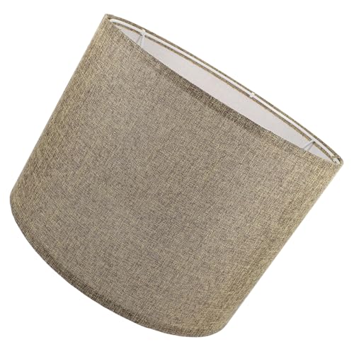 Levemolo Halbrunder Leinen Lampenschirm Kaffee Farbe Dekorativer Glatter Lampenschirm Ersatz für Tisch Stehlampen Passend für Schlafzimmer Wohnzimmer Büro Einfach zu Pflegen und Stilvoll Levemolo Halbrunder Leinen Lampenschirm Kaffee Farbe Dekorativer Glatter Lampenschirm Ersatz für Tisch Stehlampen Passend für Schlafzimmer Wohnzimmer Büro Einfach zu Pflegen und Stilvoll von Levemolo