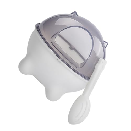 Levemolo Haustier Hamster Badewanne aus Robustem Kunststoff Extra Leichtes Kompaktes Sandbad für Käfige Praktische Tierpflege für Reinigung und Spielspaß Kleiner Nager Weiß Platzsparend von Levemolo