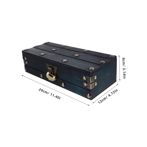 Levemolo Holz Aufbewahrungsbox Schmuckschatulle mit Schloss Multifunktionale Holzbox für Ringe Uhren Handgefertigt mit Feiner Verarbeitung Dekorativ für Wohnzimmer Schlafzimmer Levemolo Holz Aufbewahrungsbox Schmuckschatulle mit Schloss Multifunktionale Holzbox für Ringe Uhren Handgefertigt mit Feiner Verarbeitung Dekorativ für Wohnzimmer Schlafzimmer von Levemolo