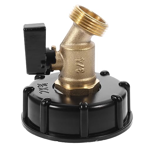 Levemolo Ibc Adapter mit Wasserhahn Ibc Wasserbehälter Zubehör Hochwertiger Messinganschluss für Garten und Regenwassertanks Passend für Gewinde Langlebig und Vielseitig Einsetzbar Levemolo Ibc Adapter mit Wasserhahn Ibc Wasserbehälter Zubehör Hochwertiger Messinganschluss für Garten und Regenwassertanks Passend für Gewinde Langlebig und Vielseitig Einsetzbar von Levemolo
