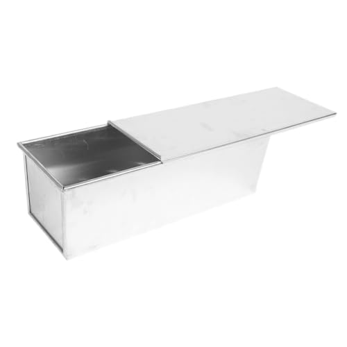 Levemolo Toastbrotbackform Aus Aluminiumlegierung Mit Antihaftbeschichtung Deckel Für Einfaches Backen Und Reinigung Robust Und Langlebig von Levemolo