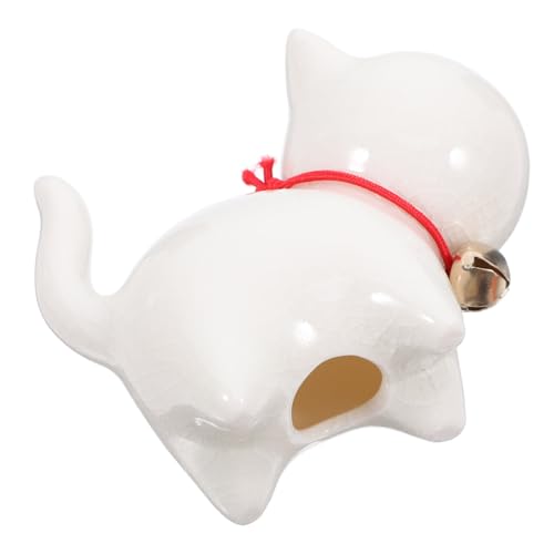 Levemolo Keramik Katzenfigur Miniatur Desktop Deko Kleine Tierstatue Glatte Oberfläche Niedliche Katzenskulptur Für Wohnzimmer Büro Teetisch Dekoration Levemolo Keramik Katzenfigur Miniatur Desktop Deko Kleine Tierstatue Glatte Oberfläche Niedliche Katzenskulptur Für Wohnzimmer Büro Teetisch Dekoration von Levemolo