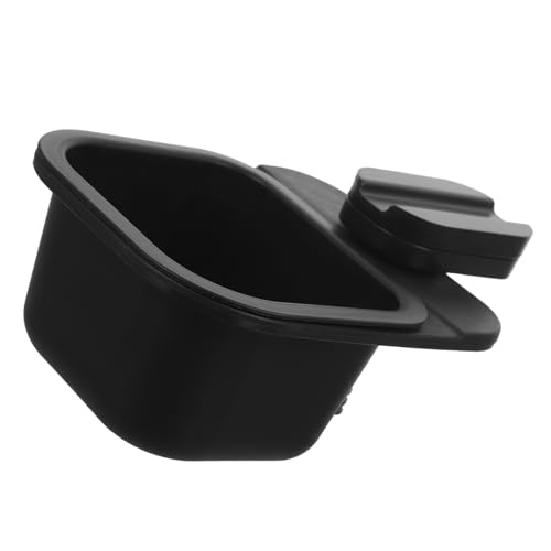 Levemolo Kleiner Drehbarer Tischmülleimer mit Clip Robuster Große Öffnung Multifunktionaler Schreibtisch Abfallbehälter für Büro und Zuhause Platzsparender Papierkorbhalter von Levemolo