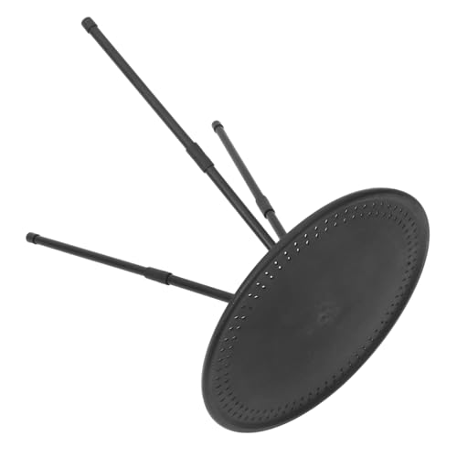 Levemolo Kompakter Klapptisch für Camping und Picknick Höhenverstellbarer Tragbarer Runder Tisch für Outdoor Aktivitäten Leicht zu Transportieren für BBQ Strand und Zuhause von Levemolo