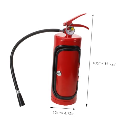 Levemolo Kreative Feuerlöscher Weinbox aus Stilvoller Whiskey und Weinhalter für Zuhause Langlebige Desktop Flaschenaufbewahrung Originelles für Feiertage und Besondere Anlässe von Levemolo
