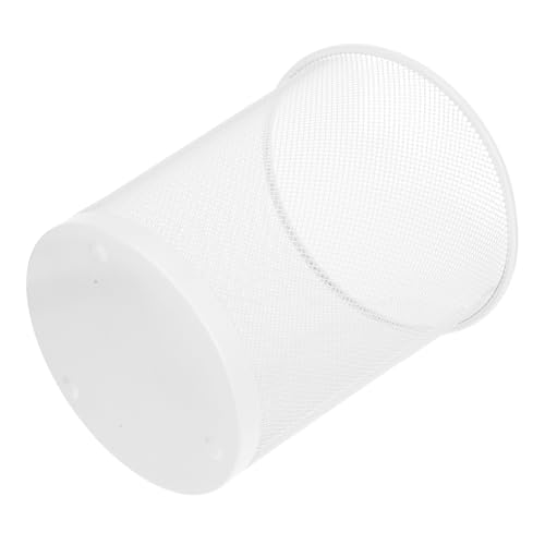 Levemolo Metall Papierkorb Rund Robustes Drahtgitter Mülleimer Büro und Zuhause Vielseitig Großer Volumen Kompakt Langlebig für Badezimmer Küchen Wohnzimmer von Levemolo