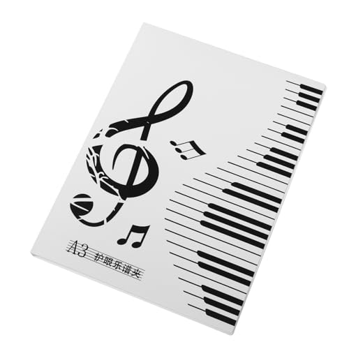 Levemolo Notenmappe aus Kunststoff Seiten Musiknoten Ordner Stabiler Konzert chorfolder für Klavierpartituren Praktischer Aufbewahrungsordner für Band Chorauftritte Levemolo Notenmappe aus Kunststoff Seiten Musiknoten Ordner Stabiler Konzert chorfolder für Klavierpartituren Praktischer Aufbewahrungsordner für Band Chorauftritte von Levemolo
