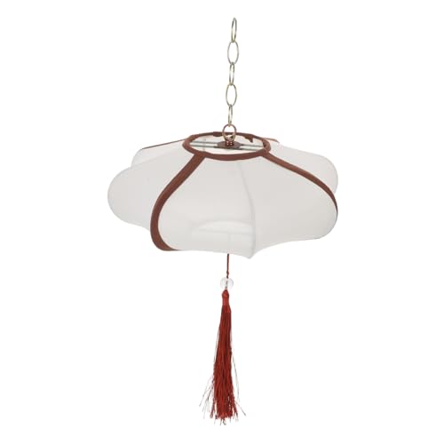 Levemolo Retro Lampenschirm aus Stoff Orientalische Hängelampe mit Einzigartiger Ufo-form Dekorative Pendelleuchte für Hotpot-restaurants Wohnzimmer und Flur Weiches Warmes Licht von Levemolo