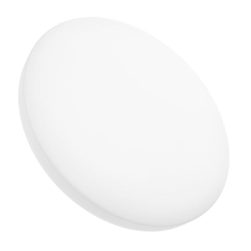 Levemolo Rundes Kunststoff Lampenschirm LED Deckenleuchte Abdeckung Universeller Diffusor für Kronleuchter Wandleuchten Blendfreies Stabiles Design für Schlafzimmer Küche Flur Balkon von Levemolo