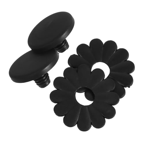 Levemolo Schirmspitzen Kappen Kunststoff Regenschirm Ersatzteile Sonnenschirm Schutzkappen Reparatur Zubehör für Stockschirm und Sonnenschirm von Levemolo