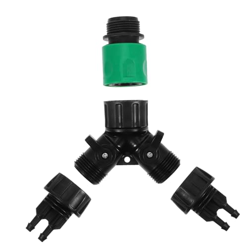 Levemolo Schlauchverteiler Tropfbewässerung Adapter Wasserhahn für Garten Bewässerungssystem Kompatibel mit Mehreren Bewässerungszonen Einfache Installation für Außenbereich und Rasenpflege Levemolo Schlauchverteiler Tropfbewässerung Adapter Wasserhahn für Garten Bewässerungssystem Kompatibel mit Mehreren Bewässerungszonen Einfache Installation für Außenbereich und Rasenpflege von Levemolo