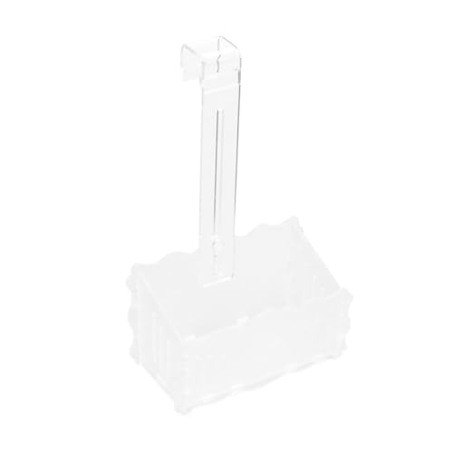 Levemolo Transparenter Kunststoff Wasserpflanzentopf mit Haken Mittlere Langlebiger Aquarien Pflanzenhalter für Fischbecken Aquascaping Dekoration Levemolo Transparenter Kunststoff Wasserpflanzentopf mit Haken Mittlere Langlebiger Aquarien Pflanzenhalter für Fischbecken Aquascaping Dekoration von Levemolo