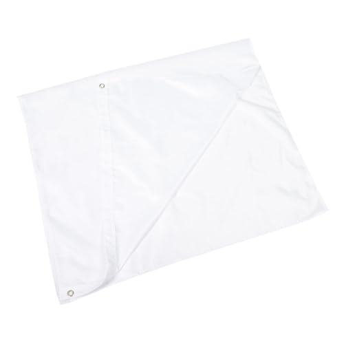 Levemolo Weiße DIY Flagge aus Strapazierfähigem Polyester mit Kunststoffstab Leichte Tragbare Einfarbige Fahne für Party Sportveranstaltungen Paraden und Dekoration Levemolo Weiße DIY Flagge aus Strapazierfähigem Polyester mit Kunststoffstab Leichte Tragbare Einfarbige Fahne für Party Sportveranstaltungen Paraden und Dekoration von Levemolo