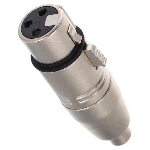 Levemolo Xlr Rca Weiblicher Adapter Gender Changer Kupplung Audio Mikrofon Mixer Adapter Kompatibel mit Lautsprecher Kamera Camcorder Kompakt Leicht zu Installieren Levemolo Xlr Rca Weiblicher Adapter Gender Changer Kupplung Audio Mikrofon Mixer Adapter Kompatibel mit Lautsprecher Kamera Camcorder Kompakt Leicht zu Installieren von Levemolo