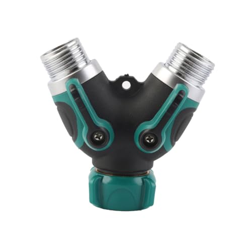 Levemolo Y Form Gartenschlauch Verteiler Wege Absperrventil US Standard Gewinde Wasserschlauch Splitter mit Drehbarem Anschluss und Dichtungsring für Garten und Innenbereich Levemolo Y Form Gartenschlauch Verteiler Wege Absperrventil US Standard Gewinde Wasserschlauch Splitter mit Drehbarem Anschluss und Dichtungsring für Garten und Innenbereich von Levemolo