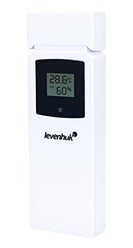 Levenhuk Wezzer LS20 Drahtloser Fernsensor für Wetterstationen mit Integriertem Display von Levenhuk