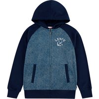 Levis Kids Kapuzensweatjacke "LVB TROMPE LOEIL DENIM HOODIE" in Colorblocking-Optik, for BOYS von Levi's Kids