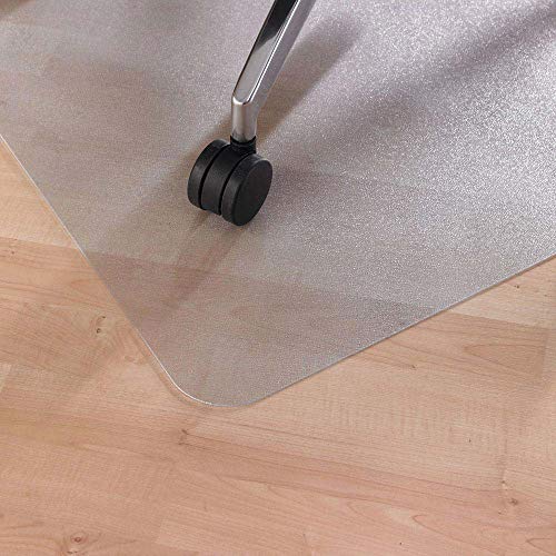 LEVIATAN Fussbodenmatte | Bürostuhl Unterlage Universell | Bodenschutzmatte Bürostuhl Transparent | Unterlage Schreibtischstuhl 1200x900mm von Leviatan