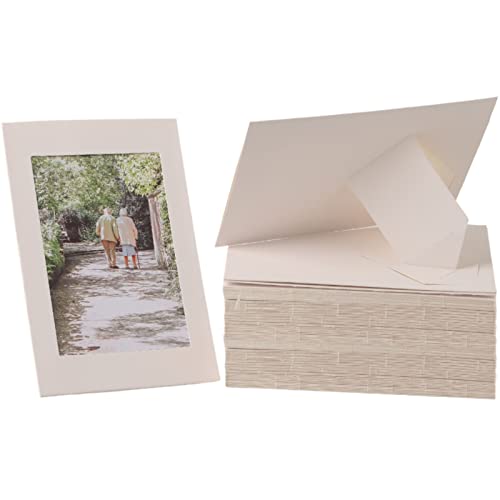 Litpoetic 100 Pack Standing Paper Picture Frames 4x6,Cardboard Photo Frame with Easel,Paper Photo Frame Cards,Gallery Frames Bulk For Father's Day,DIY,Classroom, Kraft Litpoetic 100 Pack Standing Paper Picture Frames 4x6,Cardboard Photo Frame with Easel,Paper Photo Frame Cards,Gallery Frames Bulk For Father's Day,DIY,Classroom, Kraft von Litpoetic
