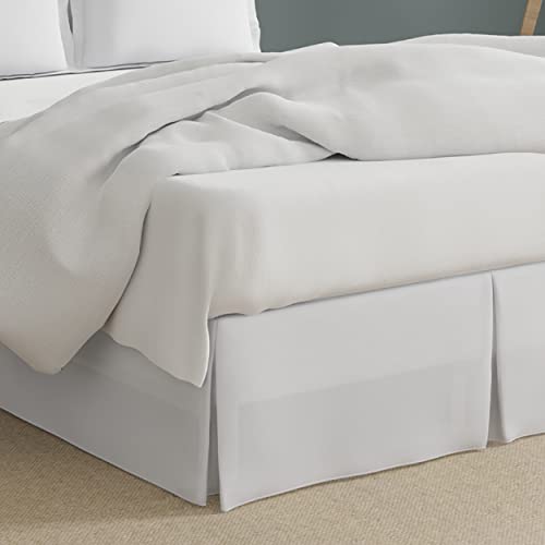 Bed Maker’s Never Lift Your Mattress Wrap Around Bed Skirt, Classic Style, Low Maintenance Wrinkle Resistant Fabric, Traditional 14 Inch Drop Length, Queen, White von Bed Maker's