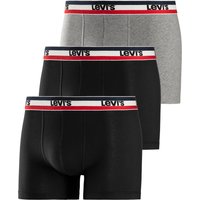 Levis Boxer Packung, 3er-Pack, mit kontrastierendem Logo-Bund von Levis