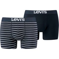 Levis Boxershorts, (Packung, 2er-Pack), mit breitem Logobund von Levis