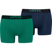 Levis Boxershorts "LEVIS MEN OPT ILL BOXER BRIEF ORG CO 2P", (2er Pack), Elastischer Logobund, ohne Eingriff von Levis