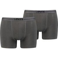 Levis Boxershorts "LEVIS MEN TENCEL BOXER BRIEF 2P", (Packung, 2 St., 2er Pack), mit breitem Logobund von Levis