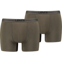 Levis Boxershorts "LEVIS MEN TENCEL BOXER BRIEF 2P" Packung, 2er Pack, 2 Stk. tlg., mit breitem Logobund von Levis