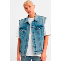Levis Jeansweste "RELAXED TRUCKER VEST MED INDIGO - WORN IN" von Levis