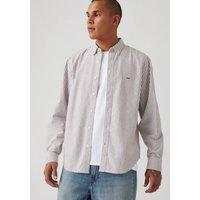 Levis Langarmhemd "AUTHENTIC BUTTON DOWN", mit Ton-in-Ton Logostickerei auf der Brust von Levis