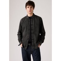 Levis Langarmhemd "AUTHENTIC BUTTON DOWN", mit Ton-in-Ton Logostickerei auf der Brust von Levis