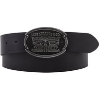 Levis Ledergürtel "Billy Plaque Belt", mit markanter Koppelschließe von Levis