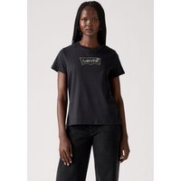 Levis Rundhalsshirt "THE PERFECT TEE", mit Logo im Metallic-Holo Print Levis Rundhalsshirt "THE PERFECT TEE", mit Logo im Metallic-Holo Print von Levis
