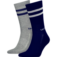 Levis Socken "LEVIS REGULAR CUT SPORT STRIPE 2P" 2er Pack, 2 Stk. tlg. mit auffälligen Streifen von Levis
