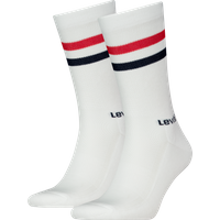 Levis Socken "LEVIS REGULAR CUT SPORT STRIPE 2P", (2 Paar, 2er Pack), mit auffälligen Streifen von Levis